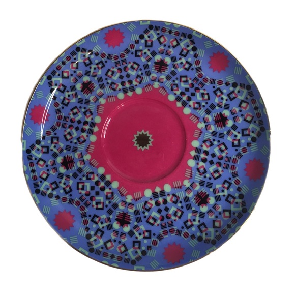 T2 cup and saucer. Aqua Moroccan Tealeidoscope. So pretty and lightweight - Picture 8 of 11